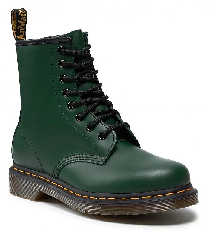 chaussures Dr. Martens 1460 - Green Smooth